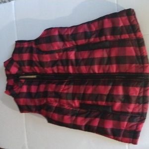 Red Camel Black and Red Vest